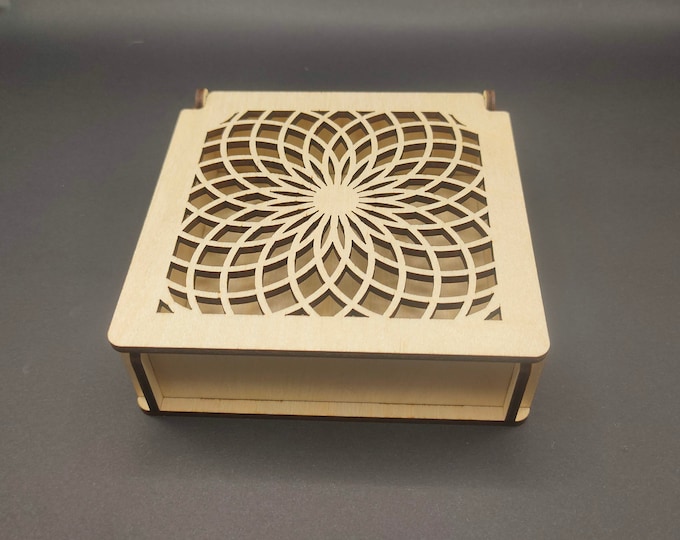 Schmuckbox mit Lasergravur