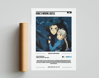 Howls Moving Castle Print | Etsy Howls Moving Castle Print | Etsy