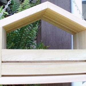 Large Dove Box, dove nesting, Spruce,  box, mourning dove nesting box, dove house, bird house, feeder, bluebird house, cardinal, robin