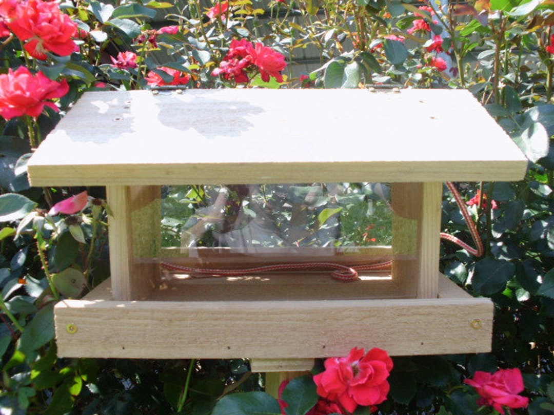 Large Bird Feeder, Hanging Bird Feeder, Outdoor Bird Feeder, Gift