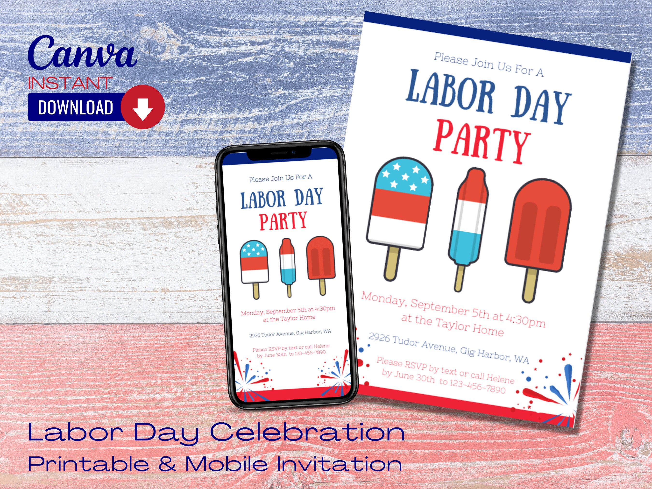 Labor Day Printable - Etsy