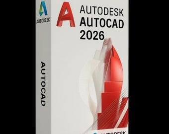 AutoCAD Official License – Windows & Mac | 2026 / 2025 / 2024 / 2023 | Installation Guide Included - Fast Delivery