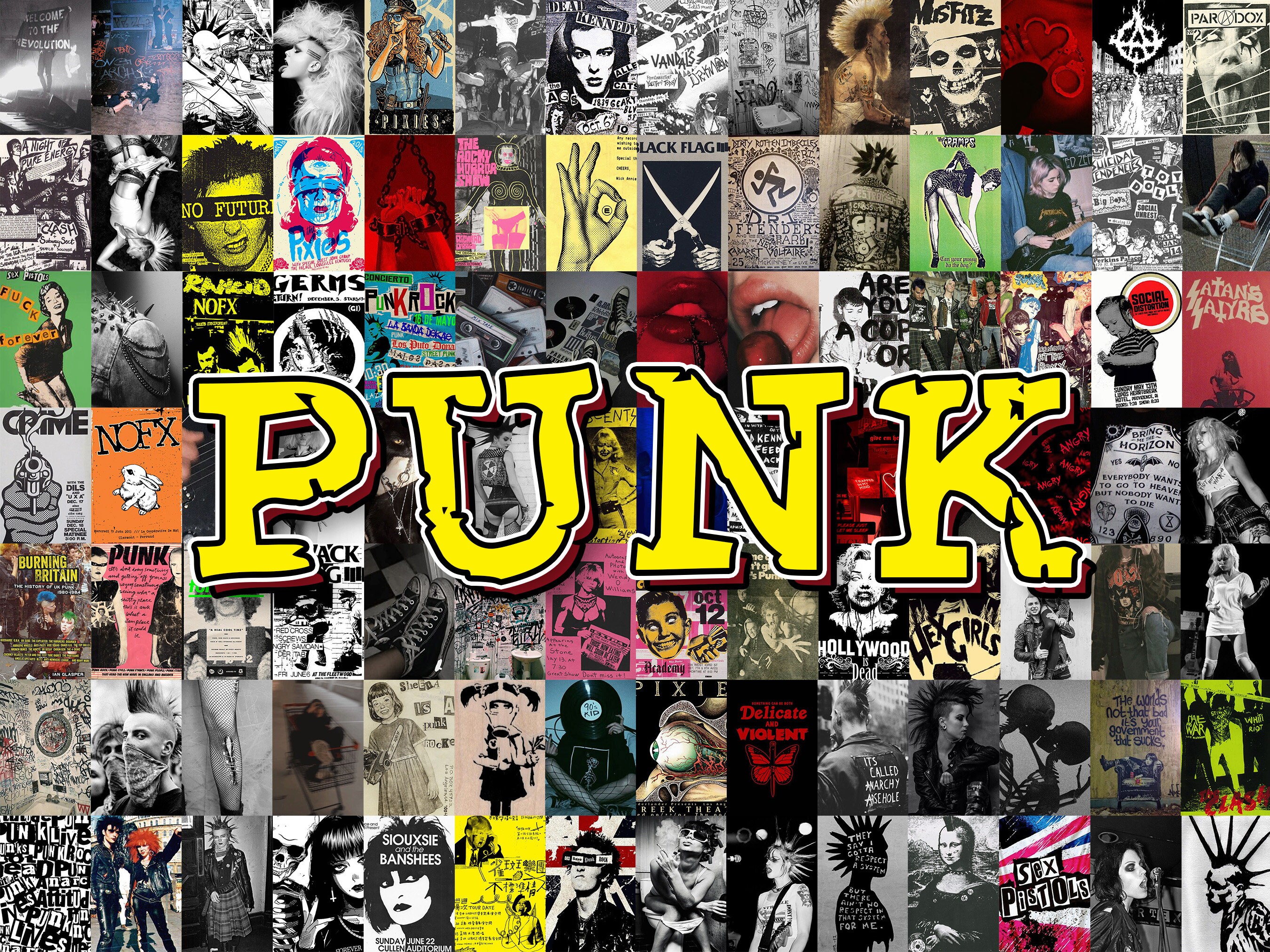 Punk Rock Collage By Doug Siegel Ubicaciondepersonas cdmx gob mx