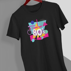I love the 80's unisex t-shirt.
