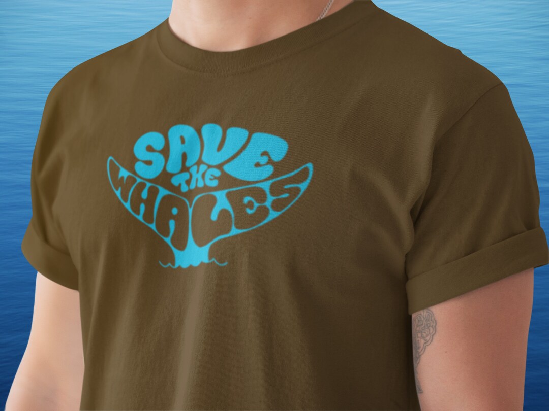 Save the Whales Unisex T-shirt. FREE SHIPPING! - Etsy