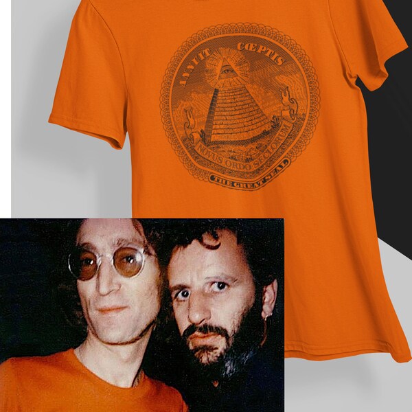 John Lennon money shirt! A reproduction of a shirt like John Lennon wore.