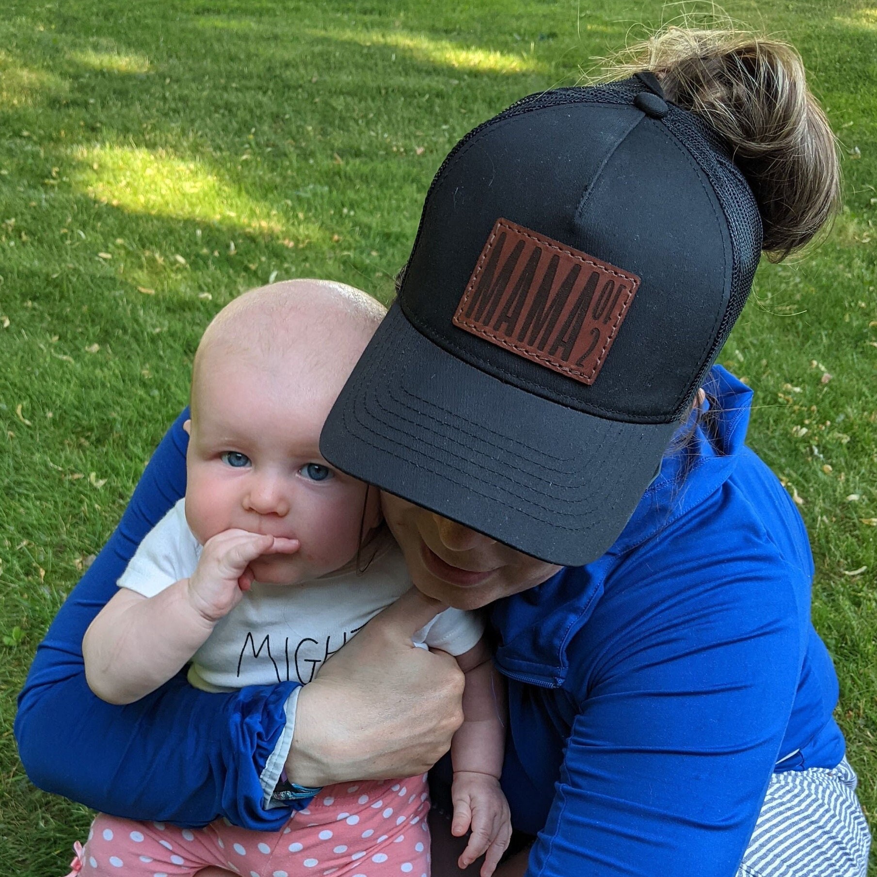 Baseball Hat With Embroidered Patch Your Choice of Patch & Cap Color Dad Hat  VSCO Wildflower Co. Christmas Gift Hanukkah Gift 