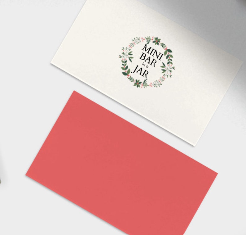 Mini Bar in a Jar Christmas Instant Digital Download Etsy