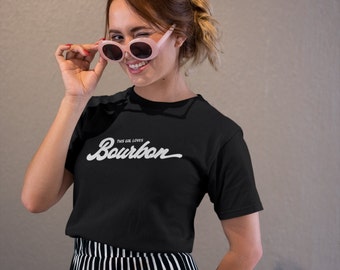 This Gal Loves Bourbon | whiskey t-shirt, whisky, bourbon t-shirt, gift for whiskey drinker, drinking shirt, USA, America, Kentucky