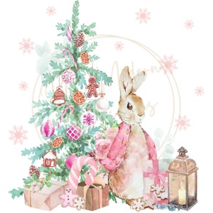 Flopsie Bunny Weihnachten PNG, Peter Rabbit Rosa Weihnachten, Rosa Weihnachtskaninchen, Rosa Weihnachtskaninchen, Baby Girl Flopsie Bunny Weihnachten PNG
