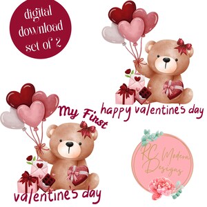 Erster Valentinstag, Mein erster Valentinsgruß, Babys erste Valentinsgrüße, 1