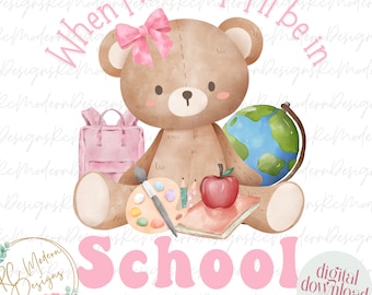 first day of school png, cute first day pajama sublimation, girls first day of school png, pajama first day png, pink school pajama PNG