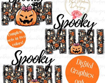 Mama Halloween PNG, Spooky Mom PNG Digital, Spooky Mom club, Halloween Mom Shirt,  Mom Halloween PNG, Halloween Mommy and me Spooky Mini Png