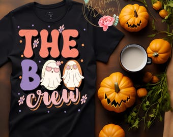 Spooky Season PNG, Boo Crew PNG, Stay Spooky, Vintage Ghost PNG, Retro Ghost sublimation, Boo Crew shirt, Spooky Season shirt, stay spooky