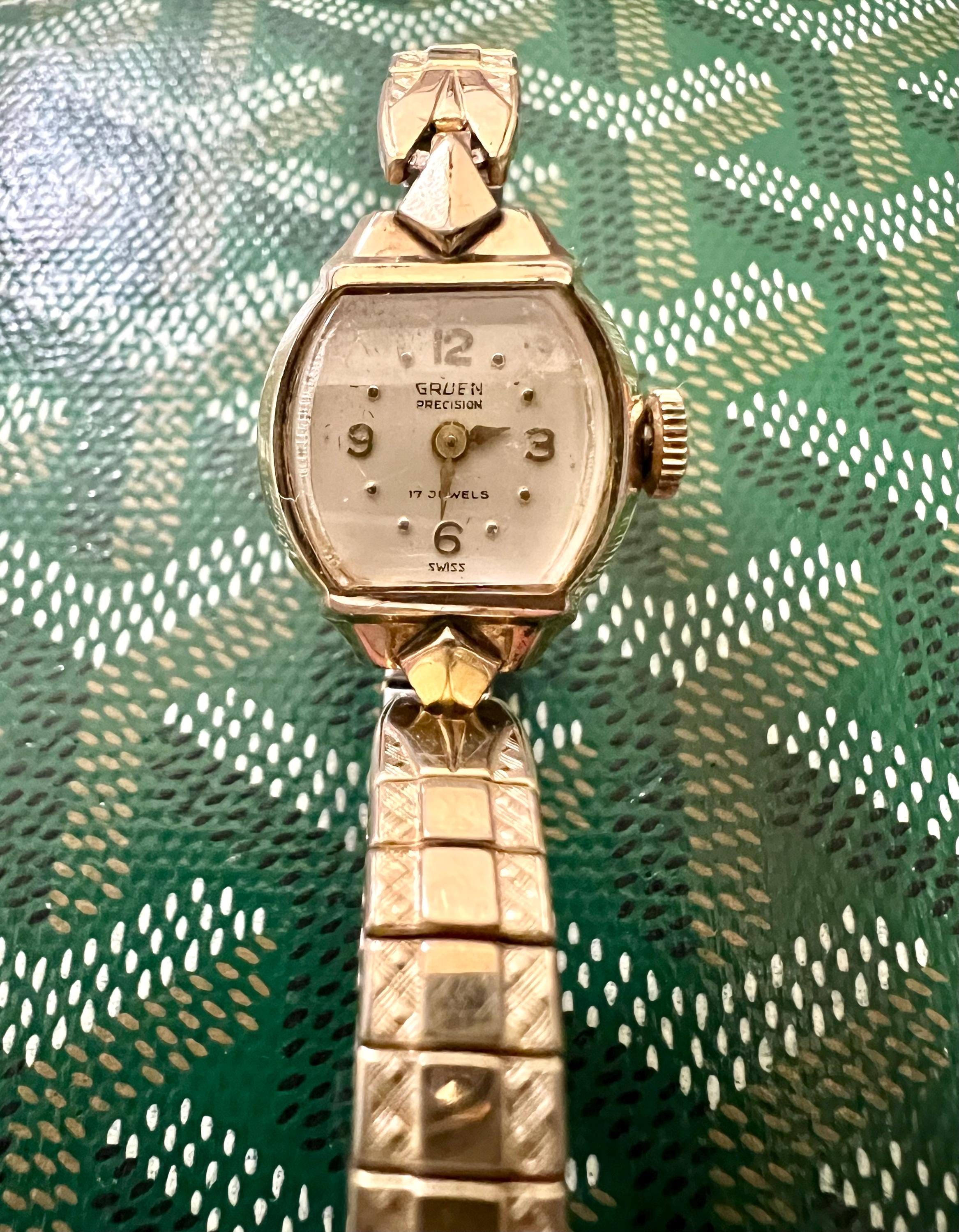 Montre Vintage Suisse Etor 17 Bijoux Des Années 1960 Avec Calendrier – Pièce Rétro Authentique