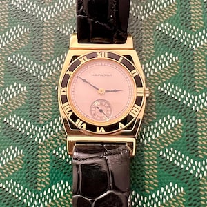 Mens Hamilton Watch Piping Rock Reissue Not Running for Parts or Repair  in Great Condition Rare Timepiece