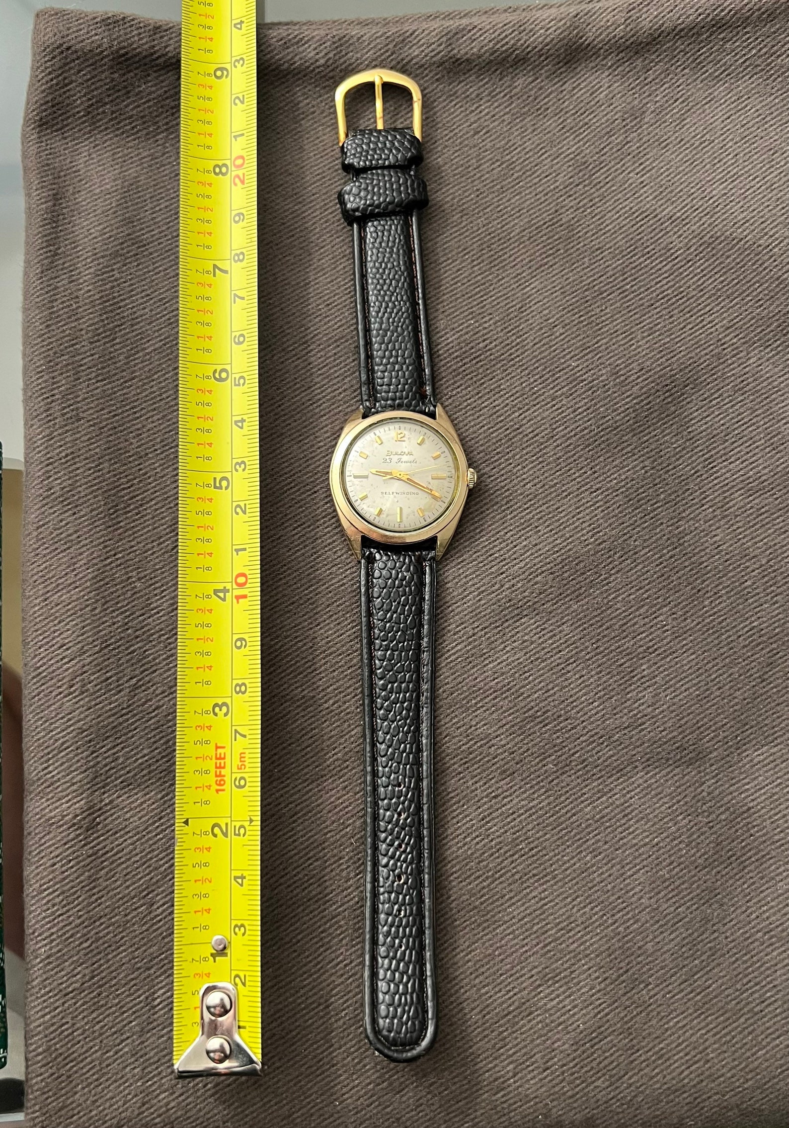 Mens Bulova Vintage Watch Runs Excellent. Heirloom Estate Etsy