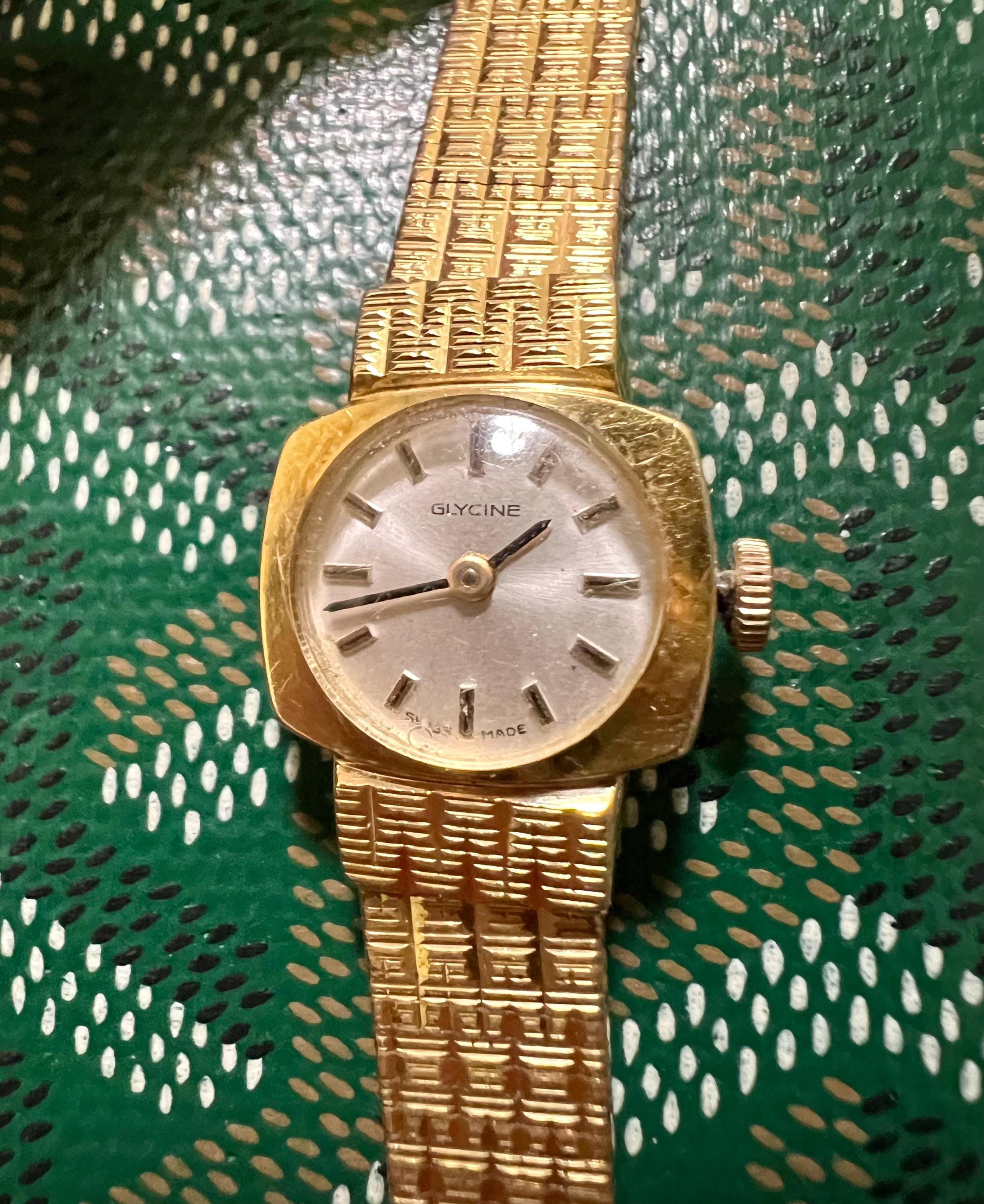 Vintage Glycine Watch - Etsy