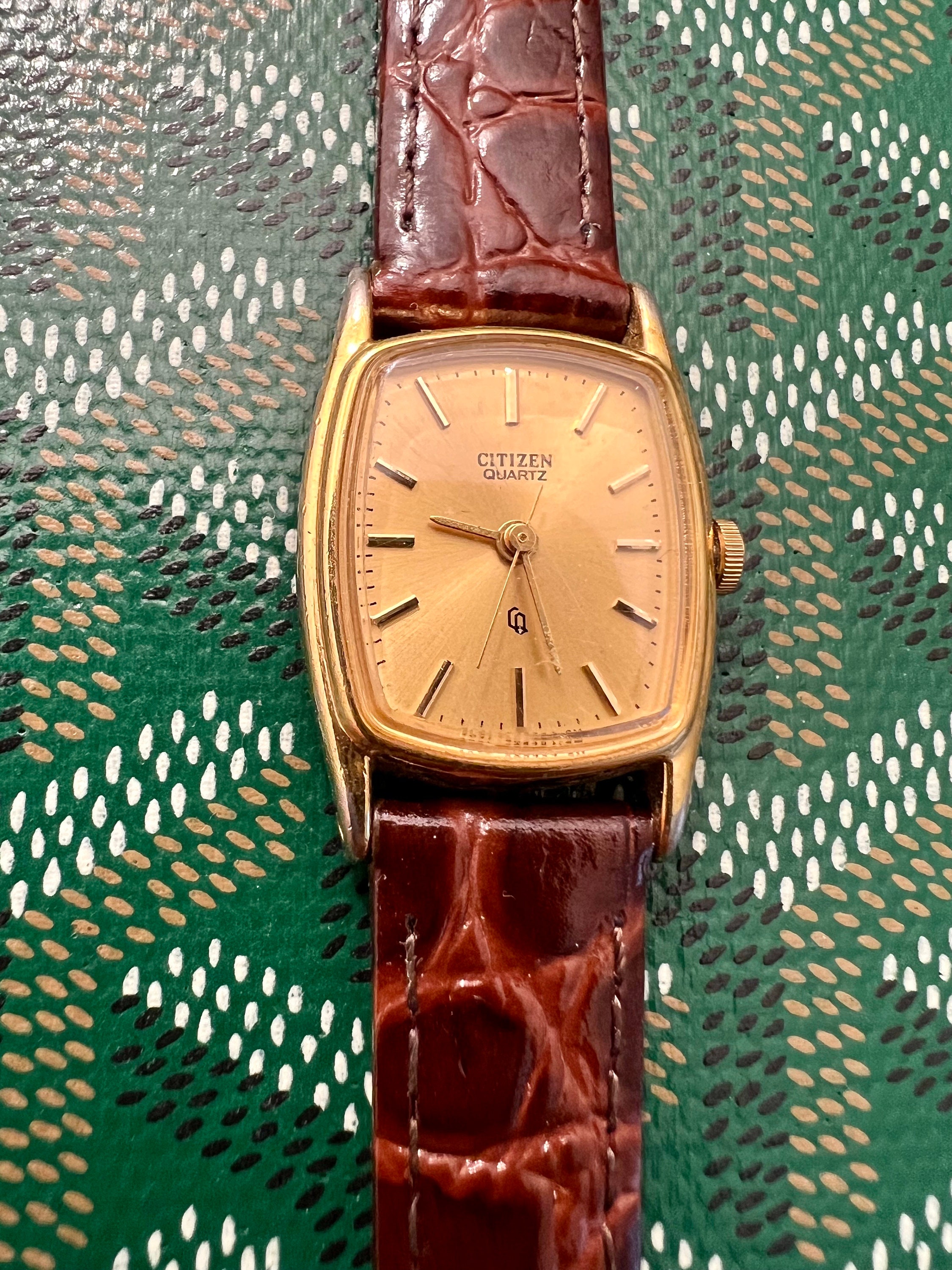 ★レア逆輸入★Citizen Quartz Two Tone Bracelet Ladies Watch Citizen Women's Quartz Two-Tone Stainless Steel Bracelet