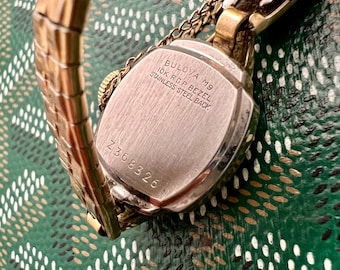 Vintage Bulova M9 Ladies Watch 10K Rolled Gold Plate Stainless Steel Mechanical Bulova | Accessories | Bulova Ladies Watch Vintage K Gold  main image 2