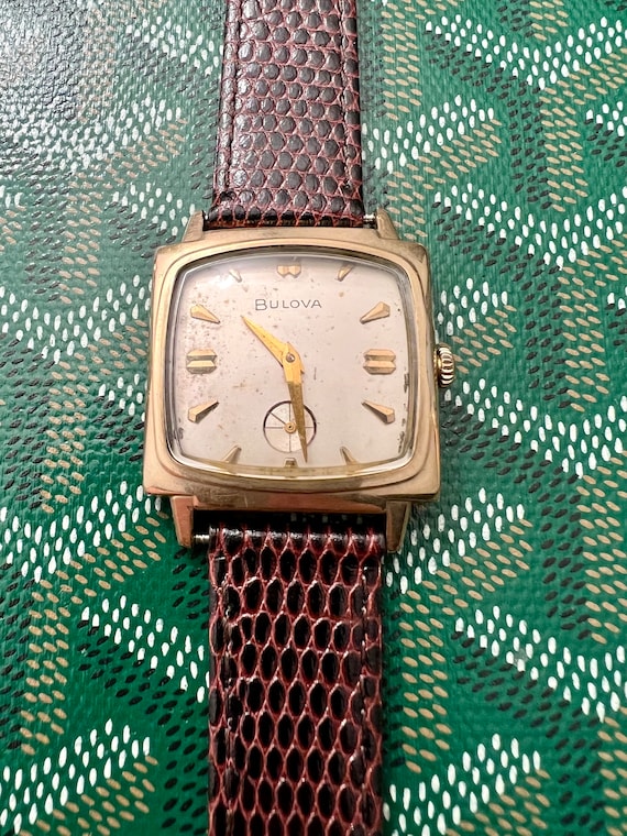 Old bulova mens clearance watch