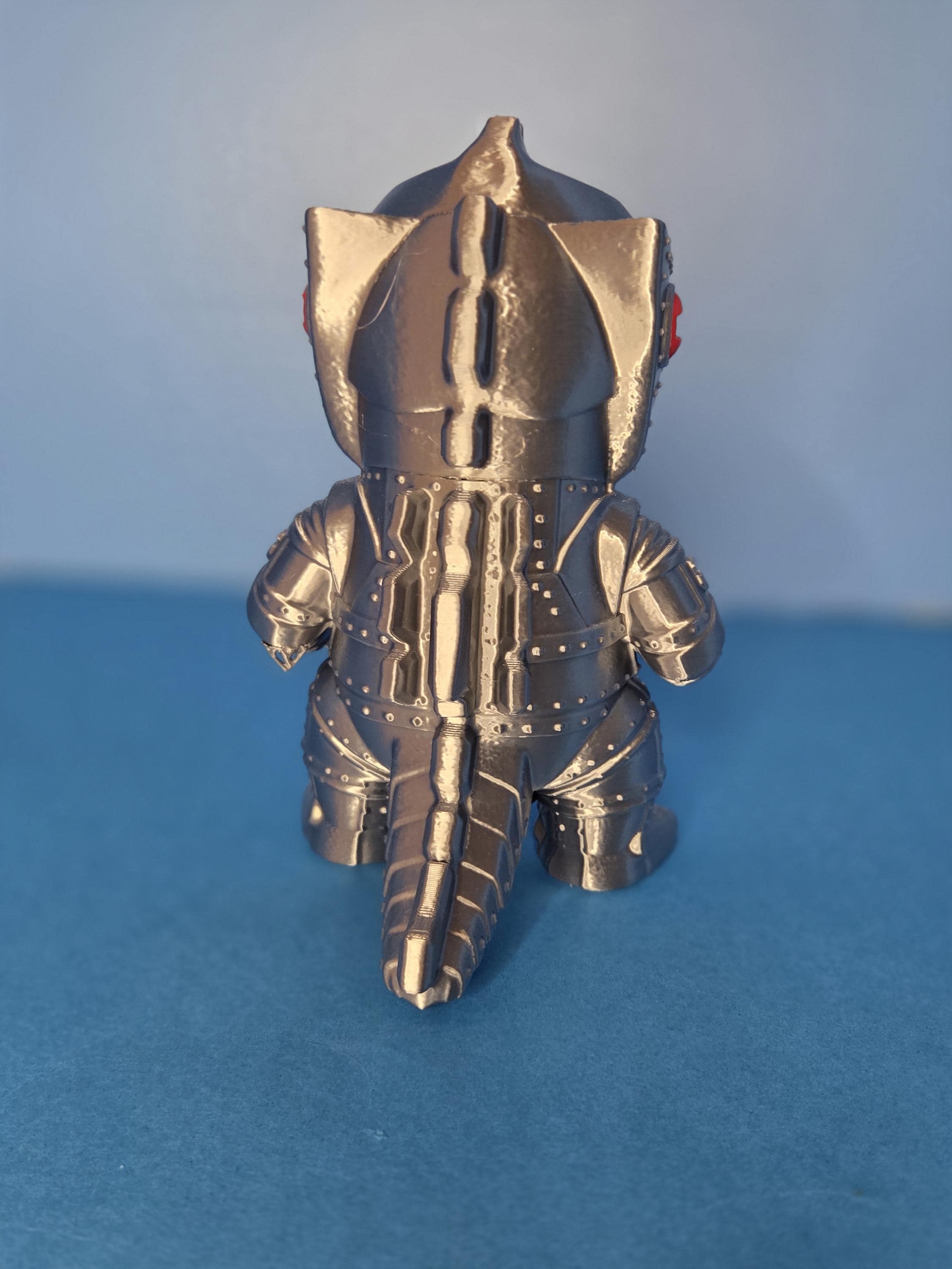 Mechagodzilla 1974 Piggy Bank - Silver Robot Kaiju Coin Bank