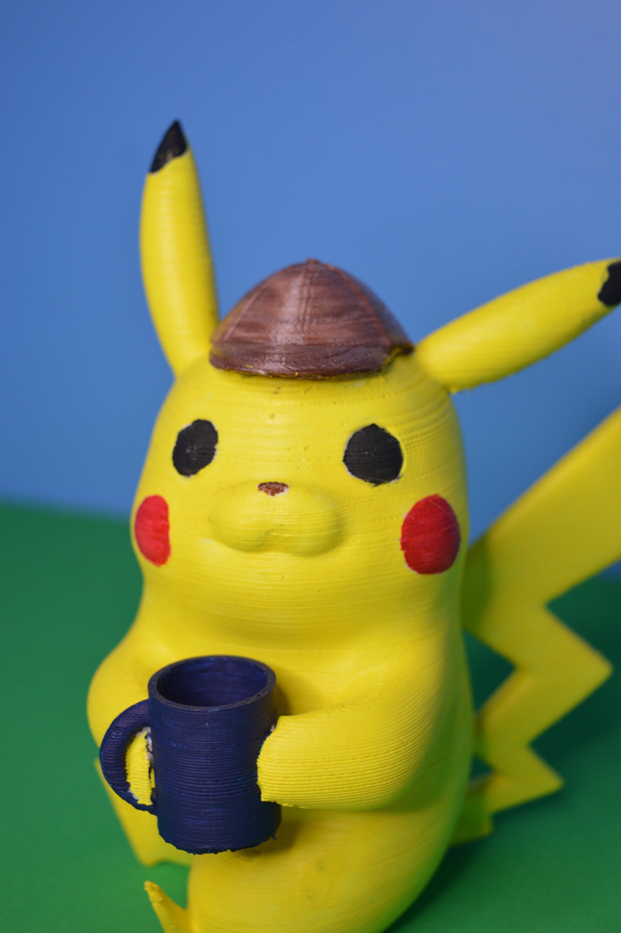 3d Printed Detective Pikachu Pikachu 3d Print - Etsy