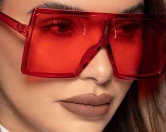 Hot Oversized Trendy Women's Fashion Sunglasses