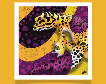 Leopard Gecko Art Print