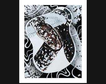 Reticulated Python Snake Fine Art Print
