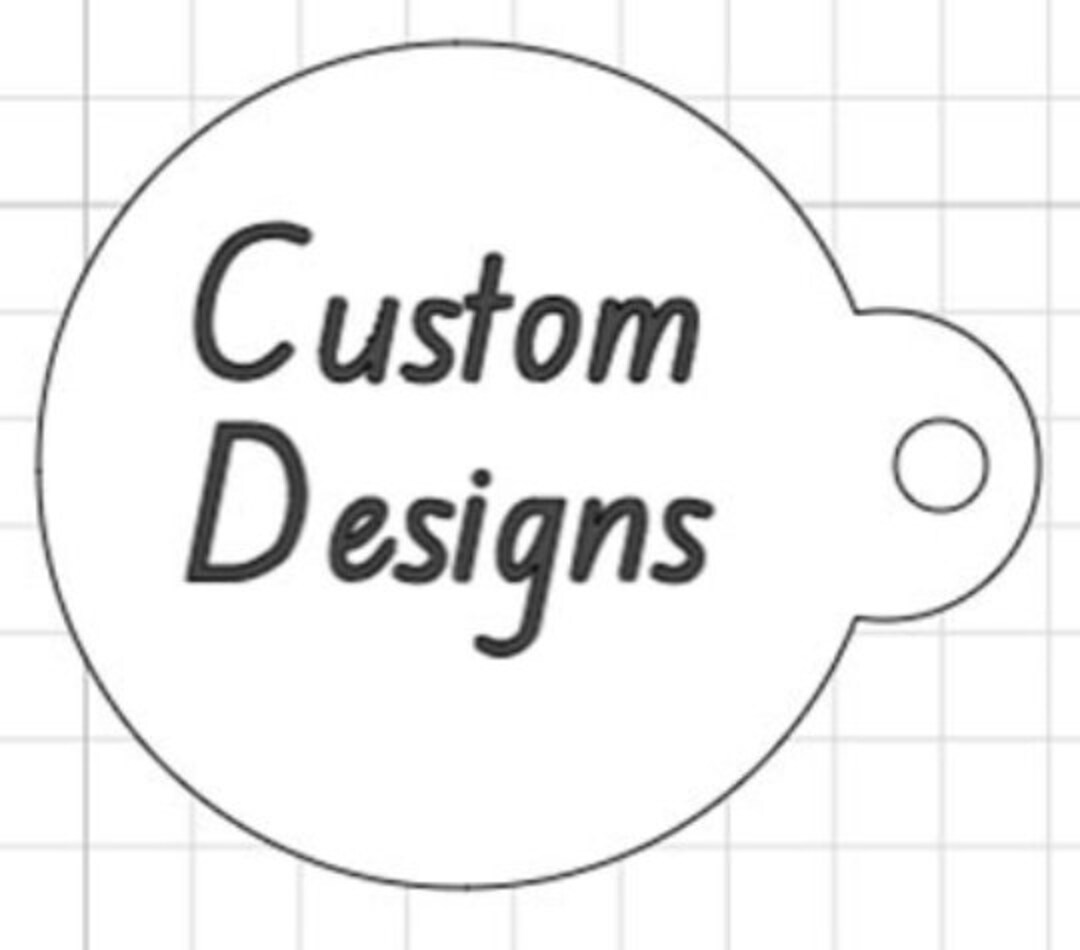 Custom Stencil Bath Bomb Stencil Cookie Stencil Airbrush Stencil Craft