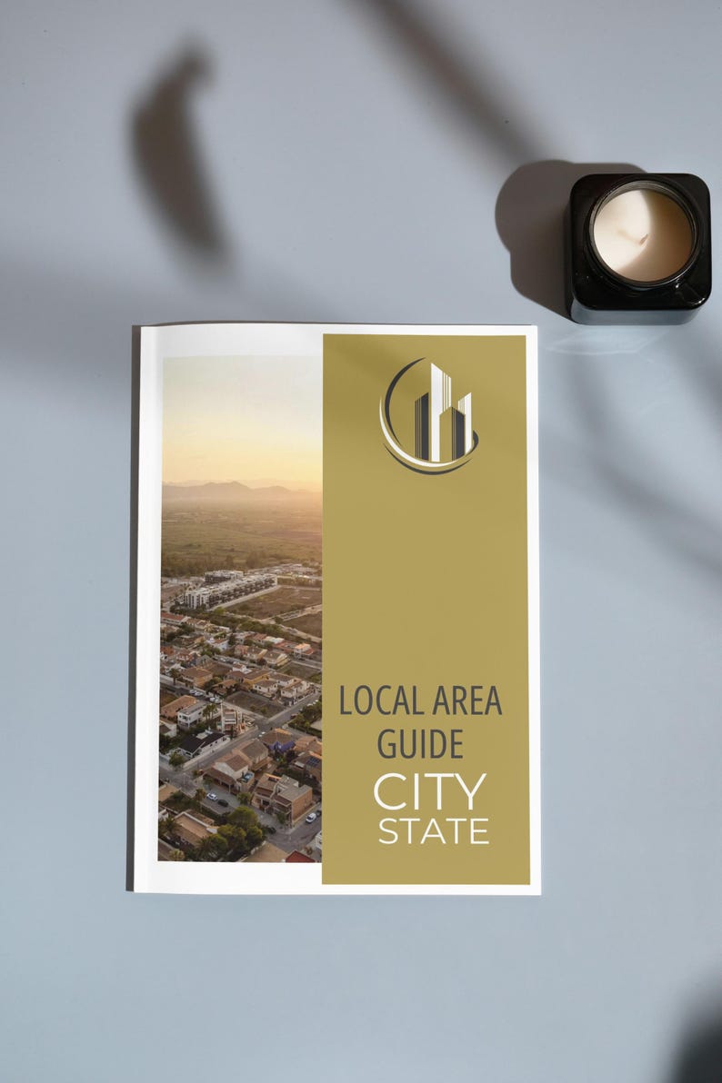 Realtor Local Area Guide Template | Editable City Relocation Packet ...