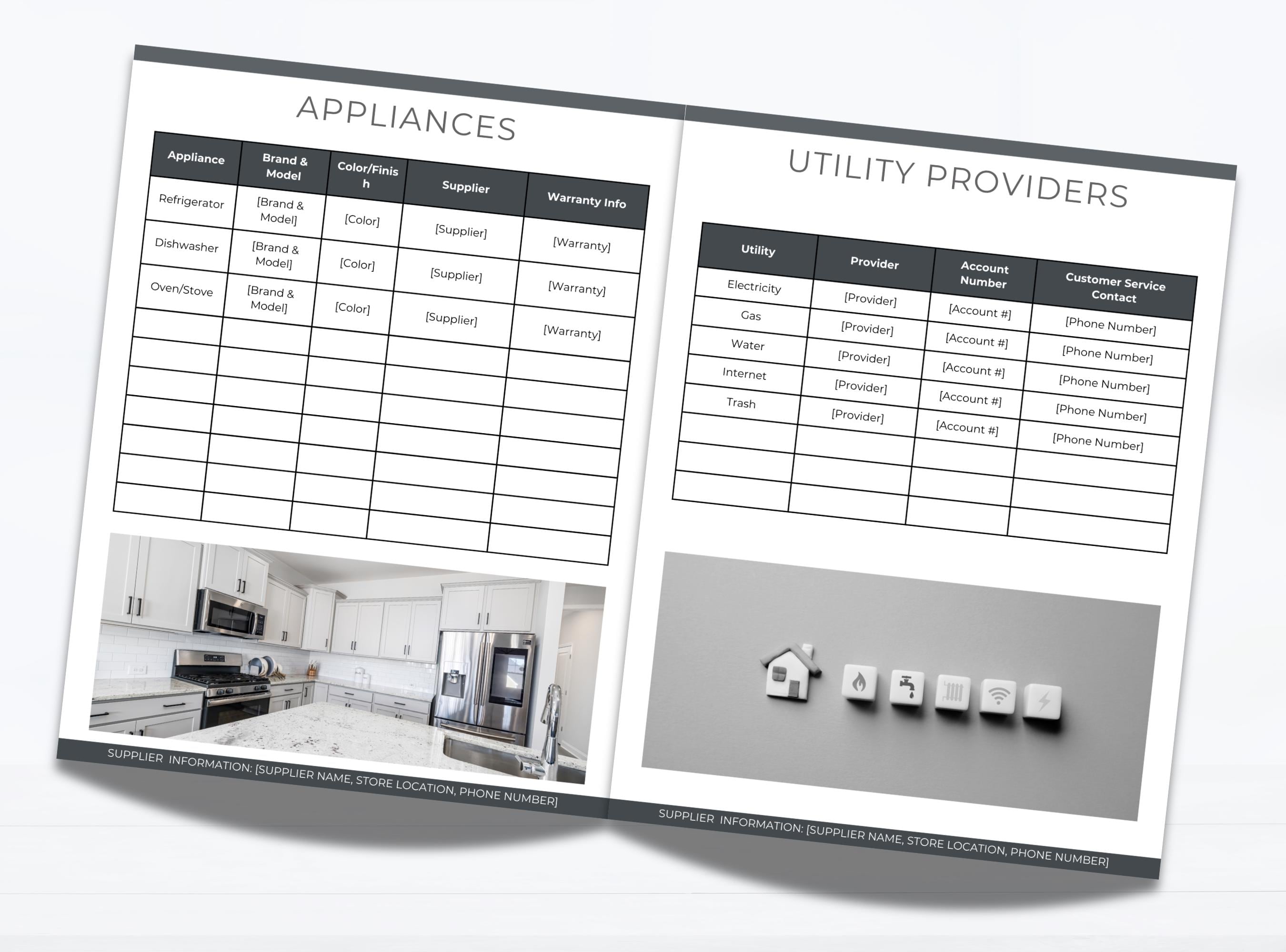 Homeowner's Manual Template: New Construction Guide (EDIT IN CANVA) - Etsy