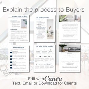 Buyer Presentation & Marketing Packet Template V2 I Editable Buyer ...