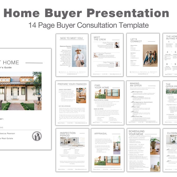 Realtor Buyer Consultation Template Etsy Realtor Buyer Consultation Template Etsy