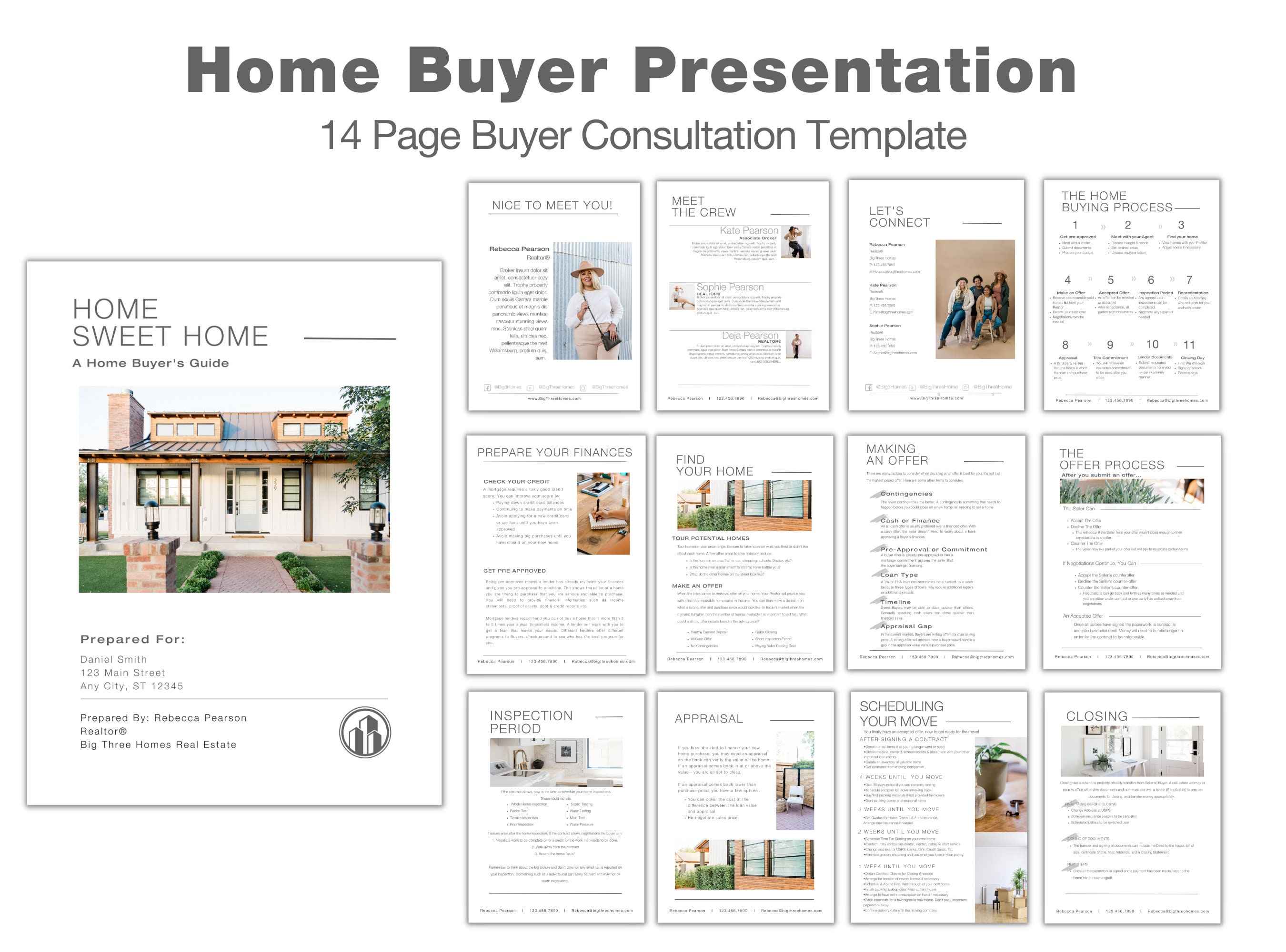 Buyer Presentation & Marketing Packet Template V1 Home Buyer Etsy Buyer Presentation & Marketing Packet Template V1 Home Buyer Etsy