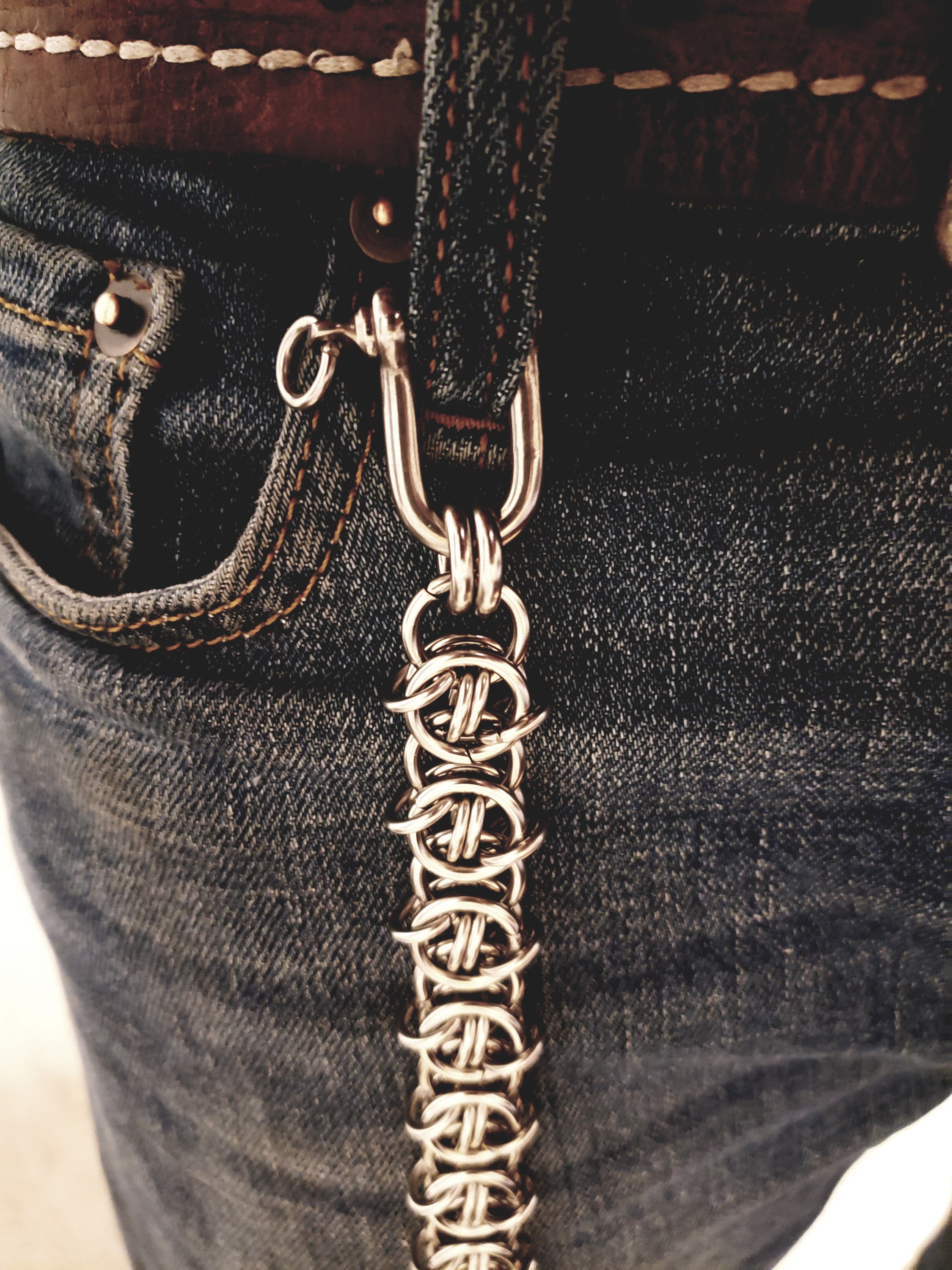 9mm BALL WALLET CHAIN 45- MADE IN USA