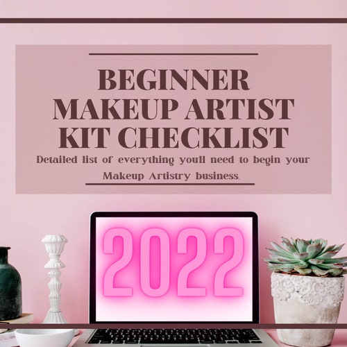 Beginner Makeup Artist Kit Must Haves Full Kit Check List Etsy Canada