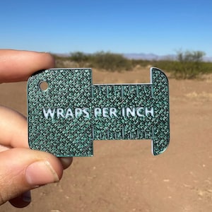 Wraps Per Inch (WPI) Yarn Gauge Tool: Knitting & Spinning Accessory