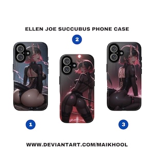 Ellen Joe Succubus Tough Phone Case 1 | Anime Phone Case | iPhone Case | Samsung Case | Google Case | Zenless Zone Zero Fan Made