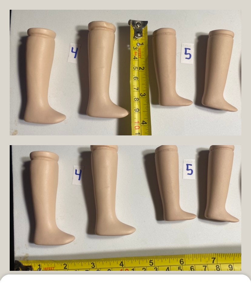 Assorted Porcelain Doll Legs Replacement Doll Making Etsy