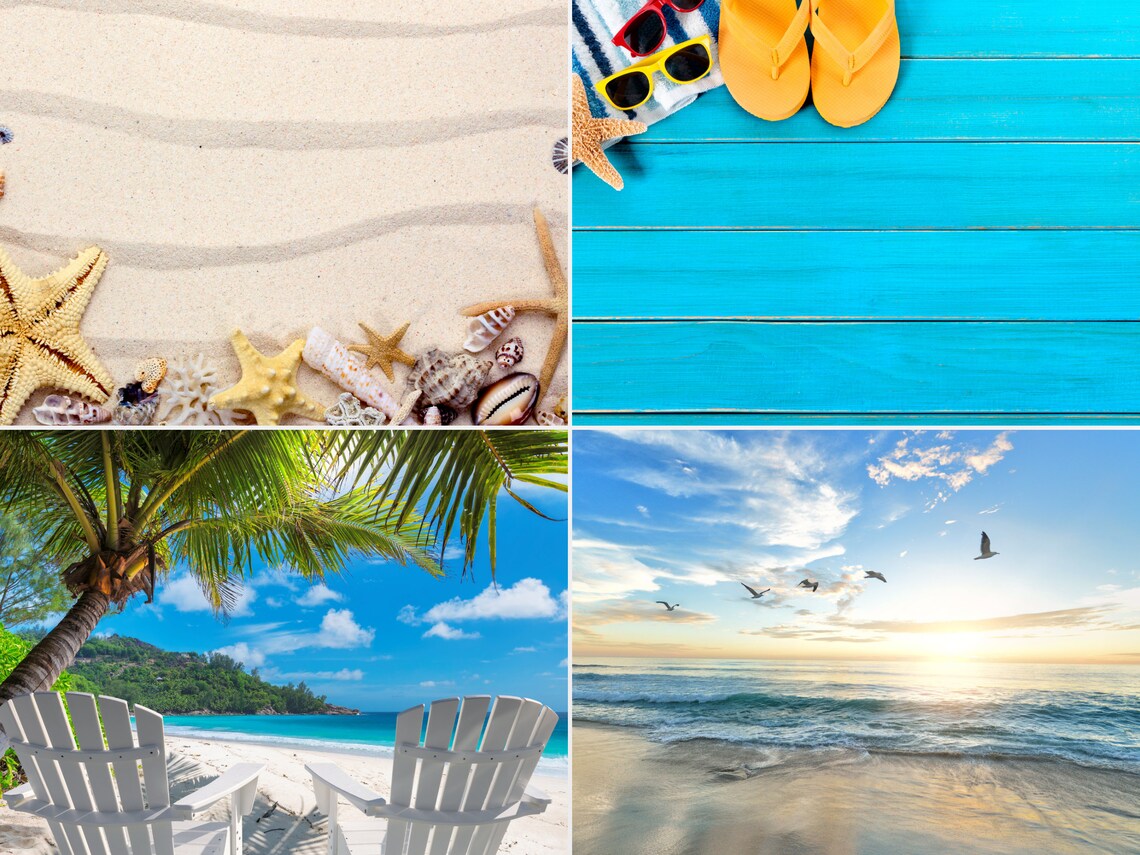 30 Zoom Backgrounds Beaches Virtual Backgrounds Zoom Etsy