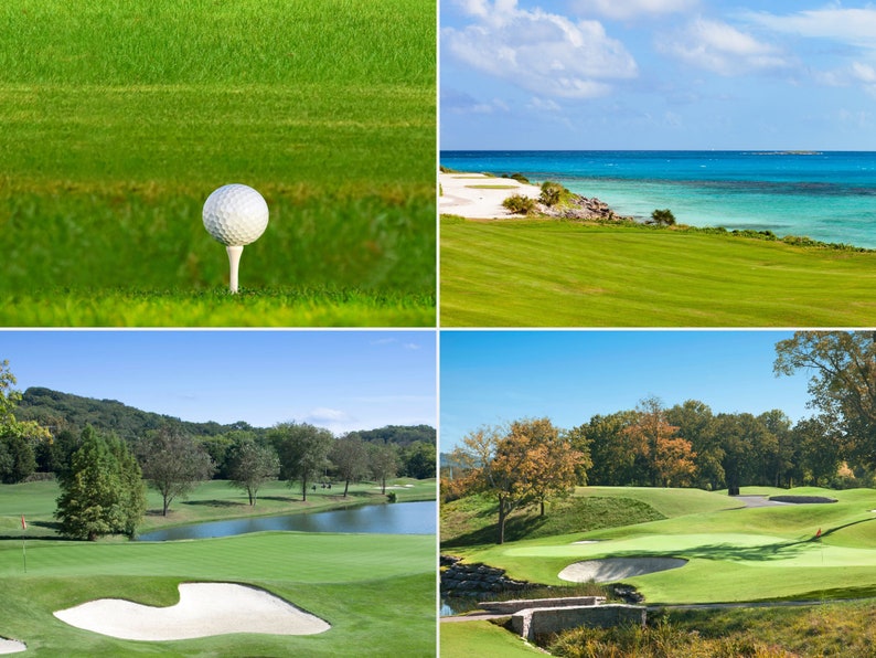 30 Zoom Backgrounds Golf Courses Virtual Backgrounds Etsy