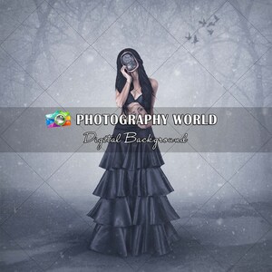 Shadows Of The Night Digital Background, Digital Backdrop, Halloween Digital Background, Digital Background Backdrop, Dark Night Background