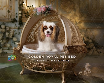 Fondo digital para cama de mascota real, cama para perro y gato, retratos de mascotas, memorial para perro y gato, composición, fondo digital para retratos, fondo para cama de perro