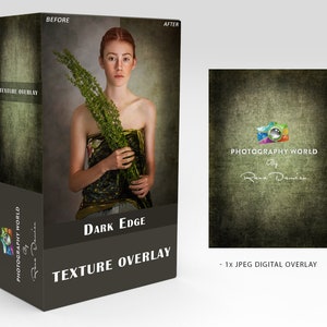 Fine Art TEXTURES - Photo Overlays, Digital Backdrop, Photoshop Textures, Scrapbooking, Vintage Textures, Texture Overlay, Dark Edge Texture