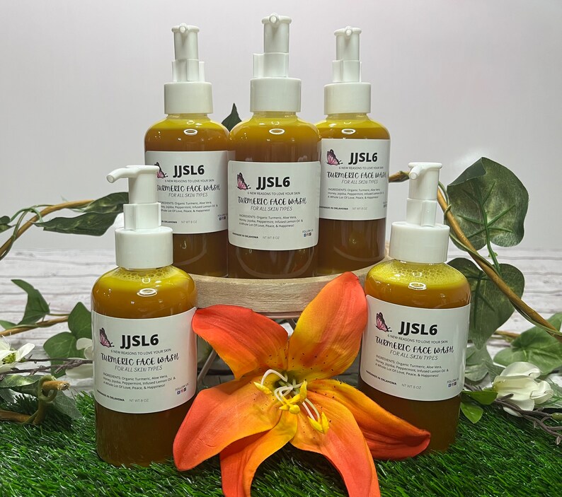 Turmeric Face Wash Etsy