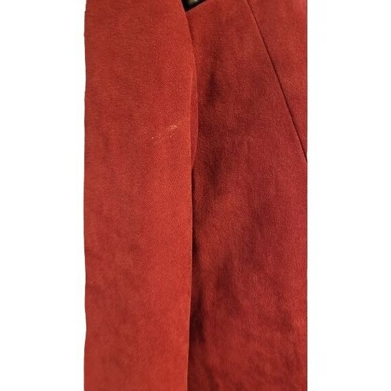 Bob Mackie Wearable Art Red and Black Tunic Jacket - image 10