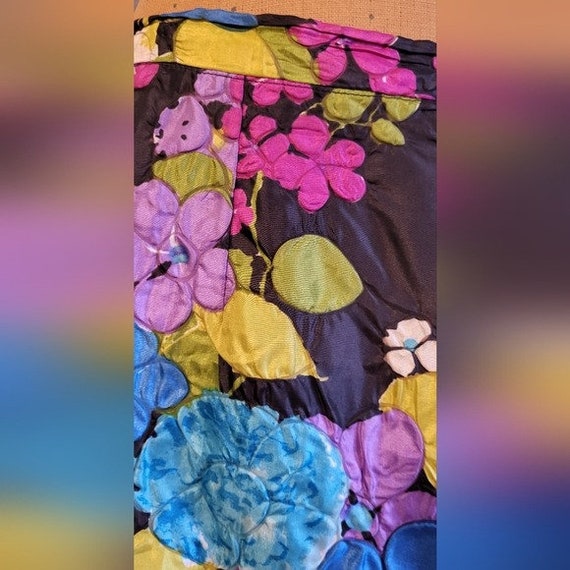 Amazing Vibrant Floral Handmade Vintage Long Maxi… - image 5