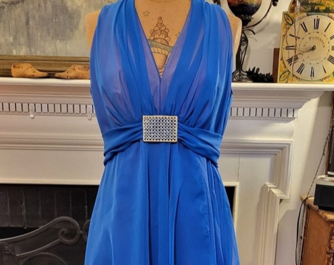 Featured listing image: Vintage Lillie Rubin Evening Dress size M